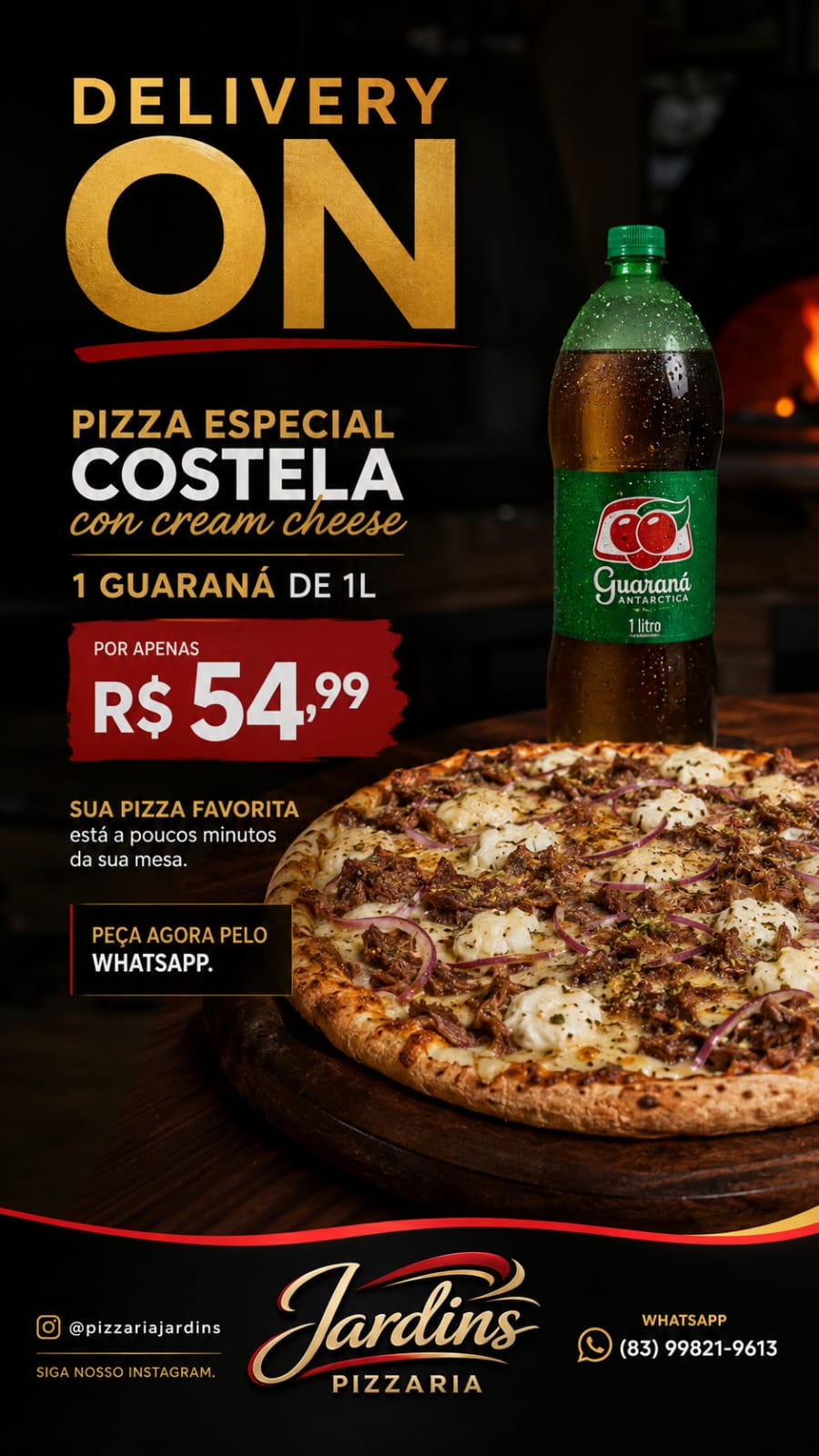 Combo Costela com Cream Cheese